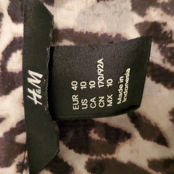 3/$30 H&M Sheer Sleeveless Button Down Top - Picture 4 of 6